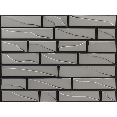 Faux Tin Backsplash Tile - 24 in x 18 in - #3102 - (Pack of 15) / 45 sqft