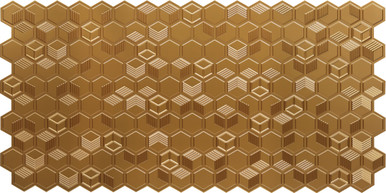 Faux Tin Wall Panels - 24 in x 48 in - #6003