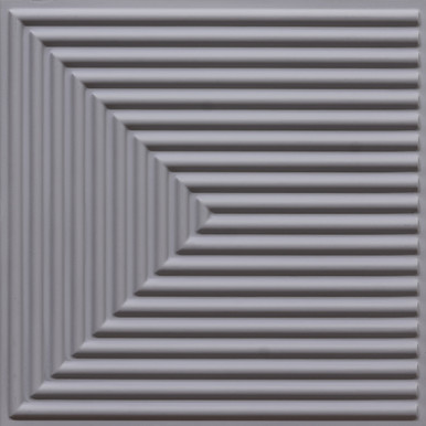 Depth Tier - Peel and Stick - Faux Tin Wall Panels - 12 in x 12 in - #9004 - (Pack of 20) / 20 sqft