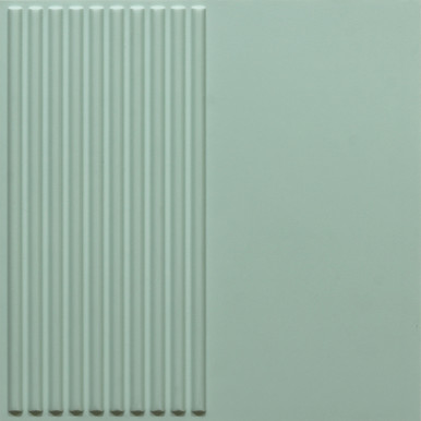 Fine Pillar - Peel and Stick - Faux Tin Wall Panels - 12 in x 12 in - #9008 - (Pack of 20) / 20 sqft