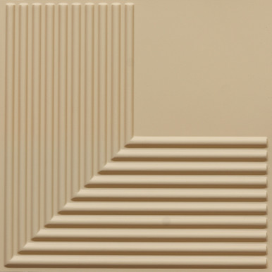 Frame Tier - Peel and Stick - Faux Tin Wall Panels - 12 in x 12 in - #9011 - (Pack of 20) / 20 sqft