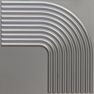 Flex Turn - Peel and Stick - Faux Tin Wall Panels - 12 in x 12 in - #9012 - (Pack of 20) / 20 sqft