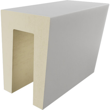 Heritage Faux Wood Ceiling Beams 3-Sided Sample - 8 in x 3 1/2 in