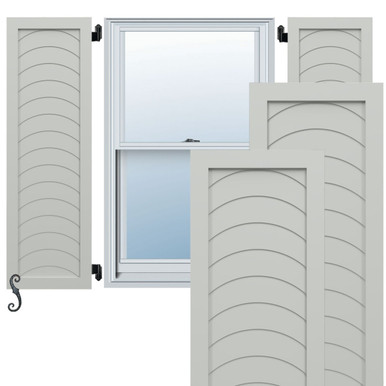 EnduraCore Composite Kyoto Modern Style Shutters (Per Pair)