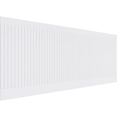 Beadboard PVC Wainscot Paneling Kit