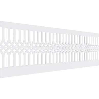 Cedar Park PVC Wainscot Paneling Kit