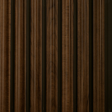 Fluted Polystyrene Wood Ceiling Panels 94.5 in x 9.45 in - (Pack of 10) / 62 sqft