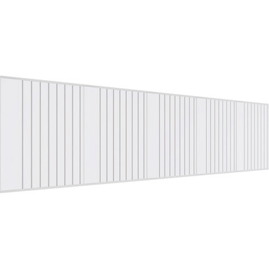 Beadboard Fretwork Wainscot Wall Panel - (Pack of 5)