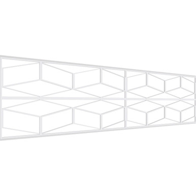 Pueblo Fretwork Wainscot Wall Paneling - (Pack of 4)
