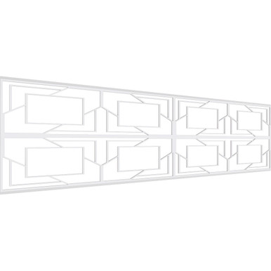 Monument Fretwork Wainscot Wall Paneling - (Pack of 4)