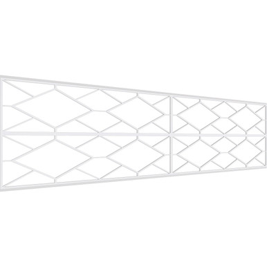 Hudson Fretwork Wainscot Wall Paneling - (Pack of 4)
