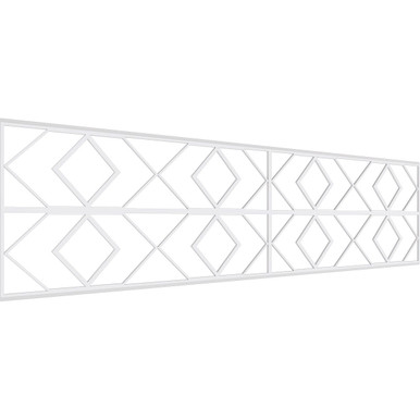Hillrose Fretwork Wainscot Wall Paneling - (Pack of 4)
