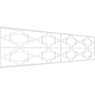 Gypsum Fretwork Wainscot Wall Paneling - (Pack of 4)