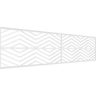Genoa Fretwork Wainscot Wall Paneling - (Pack of 4)