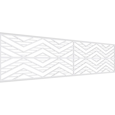 Gilcrest Fretwork Wainscot Wall Paneling - (Pack of 4)
