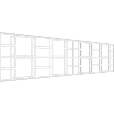 Granby Fretwork Wainscot Wall Paneling - (Pack of 4)