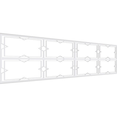 Fleming Fretwork Wainscot Wall Paneling - (Pack of 4)