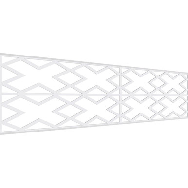 Fowler Fretwork Wainscot Wall Paneling - (Pack of 4)