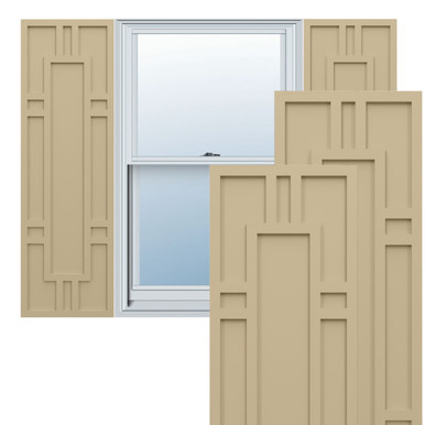 True Fit PVC Hastings Fixed Mount Shutters (Per Pair)