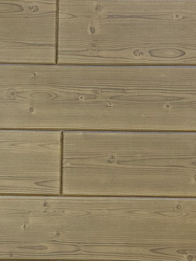 Foam Wood Ceiling Planks 39 in x 6 in Light Walnut - Packs
