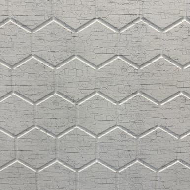 Hex Tile MirroFlex 2x8 Glue Up PVC Backsplash - (Pack of 2) / 32 sqft