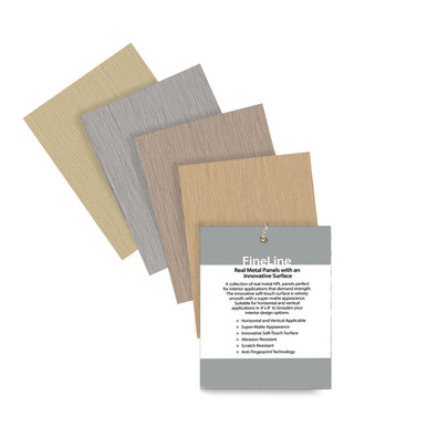 NuMetal FineLine Laminates Samples Chain