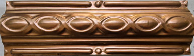 Daisy Chain - Copper Cornice - 3.6 in. Wide 48 in. Long - #903