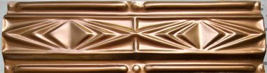 Deco Arrows - Shanko Copper Cornice 3.5 in. Wide 4 ft. Long - #909