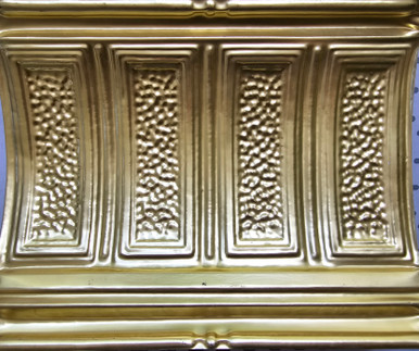 Sparkling Windows - Copper Cornice - 9.1 in. Wide 48 in. Long - #906