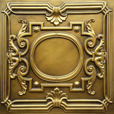 Trellis Panel - Faux Tin Ceiling Tile - 24 in x 24 in - #DCT15