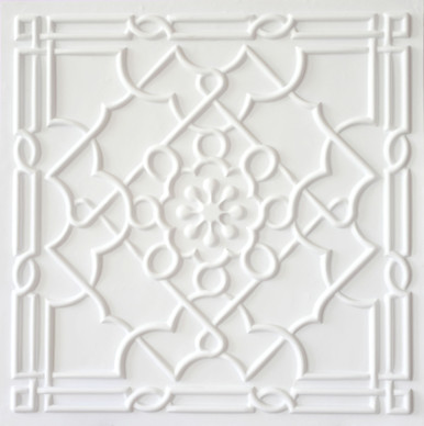 Faux Tin Ceiling Tile - 24 in x 24 in- #DCT 09