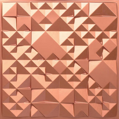 Faux Tin Ceiling Tile - Glue Up - 24 in x 24 in - #281