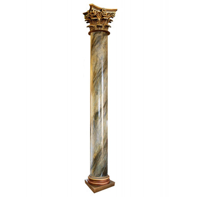 Roman Corinthian - FAD Faux Marble Finish Column - #CPF-001-RC