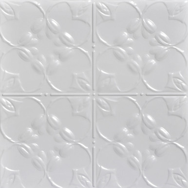 Lilac - Shanko - Powder Coated - Tin Ceiling Tile - 24 in x 24 in - #302