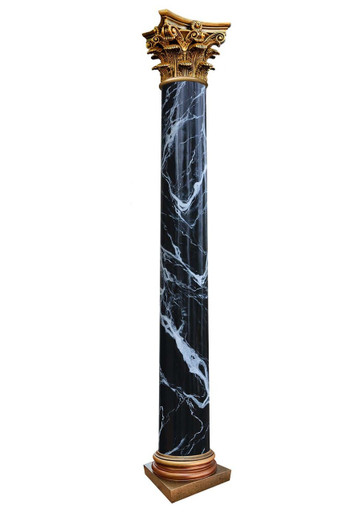 Roman Corinthian - FAD Faux Marble Finish Column - #CPF-005-RC