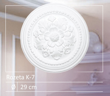 K-7 - 11" Ceiling Medallion