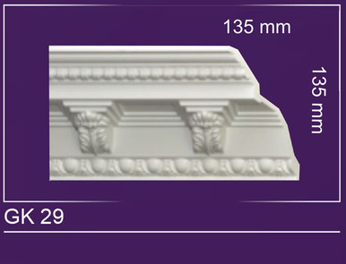 GK 29 - Crown Molding - 8" Wide 7 ln. ft. Long