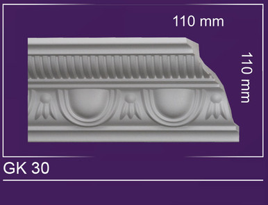 GK 30 - Crown Molding - 10" Wide 72 ln. ft. Long
