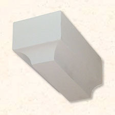 Faux Wood Corbels Smooth -Custom Detail - 13 in. Length