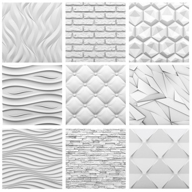 2 Full Seamless Glue-up Wall Panel Sample Pack