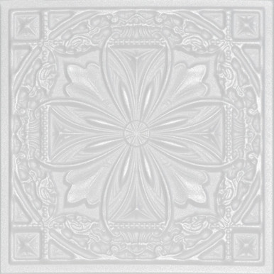 Lucas's Shield Glue-up Styrofoam Ceiling Tile 20 in x 20 in - #R124