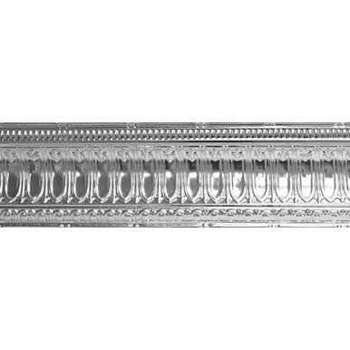 Shanko - Powder Coated Tin Cornice - 9.3 in. Wide 48 in. Long - #900