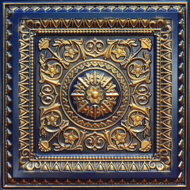 La Scala VIII - FAD Hand Painted Ceiling Tile 24 in X 24 in - #CTF-001-8