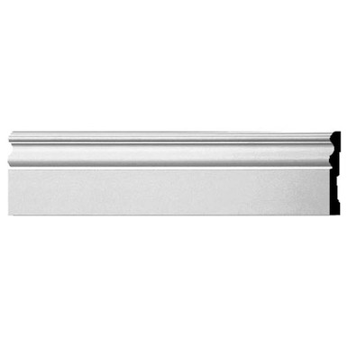 Bradford Urethane Baseboard Moulding - 4-3/4 in x 1/2 in x 96 in