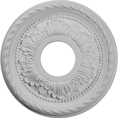 Palmetto - Urethane Ceiling Medallion 11-3/8 in x 3-5/8 in x 7/8 in - #CM11PM