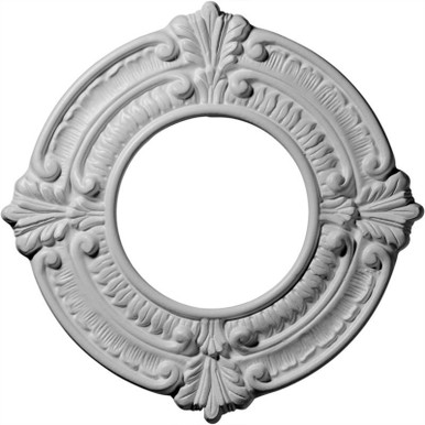 Benson - Urethane Ceiling Medallion 11-1/8 in x 6-1/8 in x 5/8 in - #CM11BN