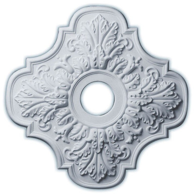 Peralta - Urethane Ceiling Medallion 17-3/4 in x 3-1/8 in x 1 in - #CM17PE