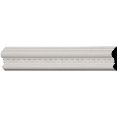 Windsor Dentil - Urethane Panel Moulding 94-1/2 in x 3-1/8 in x 7/8 in- #CHA03X00WI