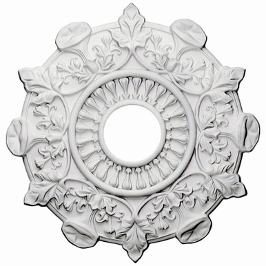 Preston - Urethane Ceiling Medallion 17-1/2 in x 4 in x 1 in - #CM17PR