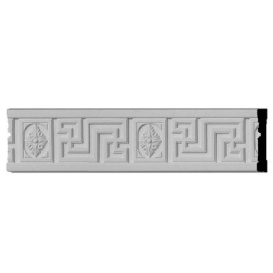 Nestor Greek Key - Urethane Panel Moulding 94-1/2 in x 4-1/4 in x 5/8 in - #CHA04X00NS